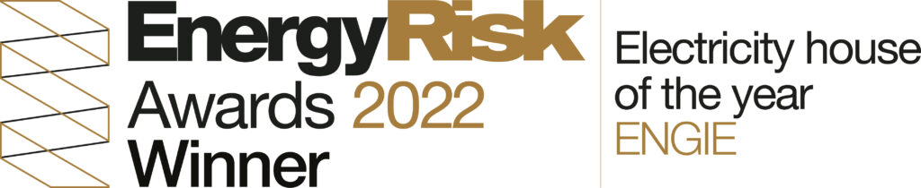 Energy Risk award Winner 2022 - ENGIE