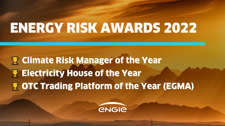 image of the post ENGIE is Climate Risk Manager of the Year!