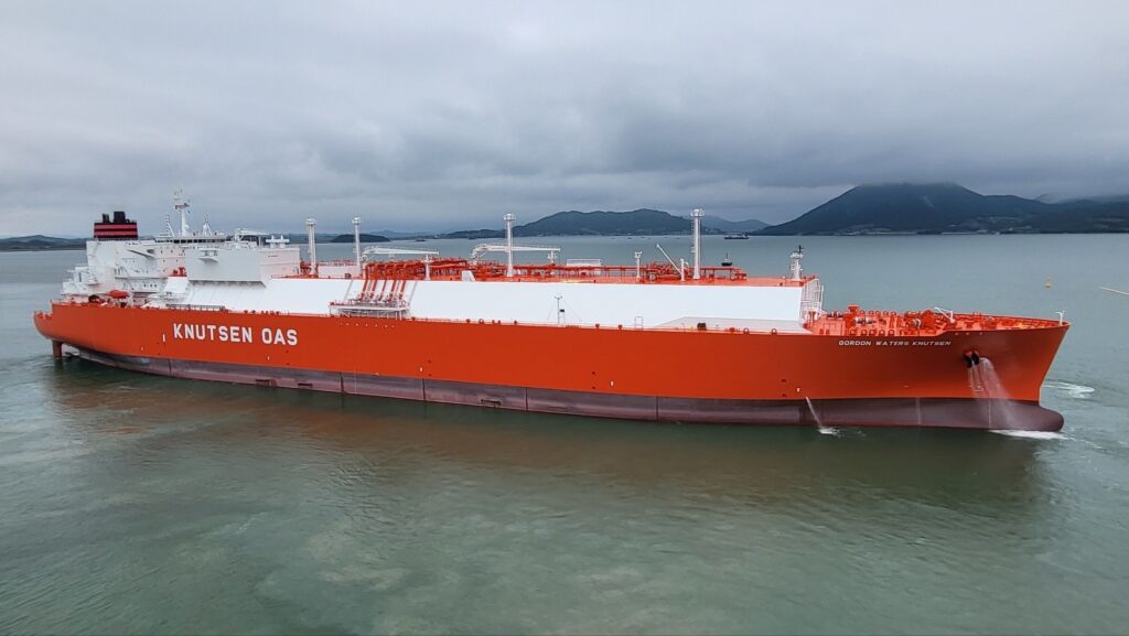 Eco-LNG Carrier "Gordon Waters Knutsen"