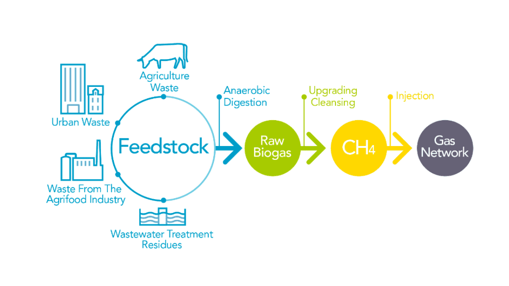 Process of biomethane production – ENGIE Global Energy Management & Sales