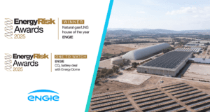 image of the solution ENGIE wins two Energy Risk Awards 2025